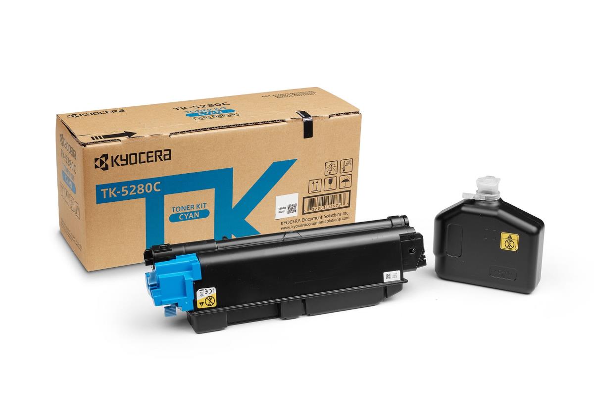 Toner Cartridge - Tk-5280c - 11k Pages - Cyan