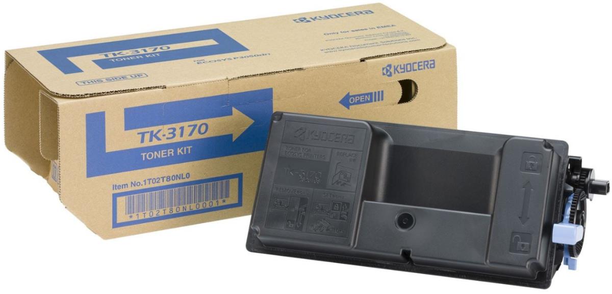Toner Cartridge -  Tk-3170 15.5k Pages Black