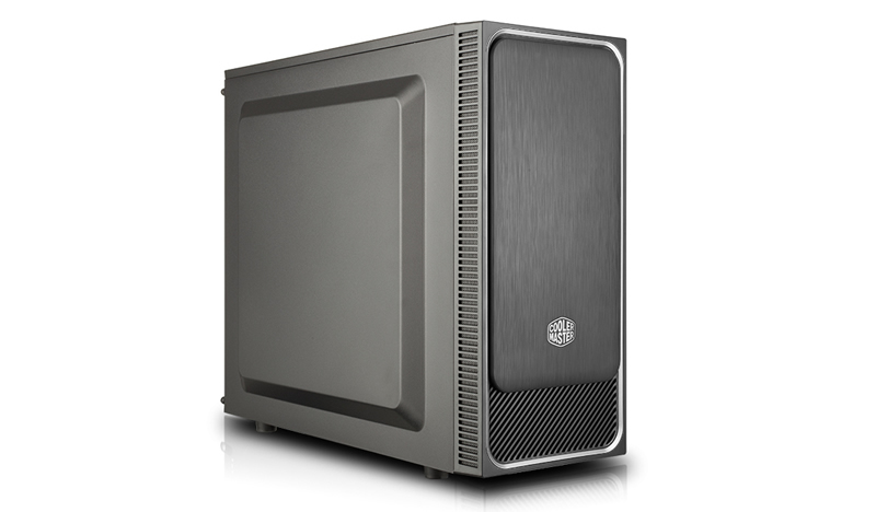 Cpu Chassis Masterbox E500l Midi Tower With Steel Side Panel Silver