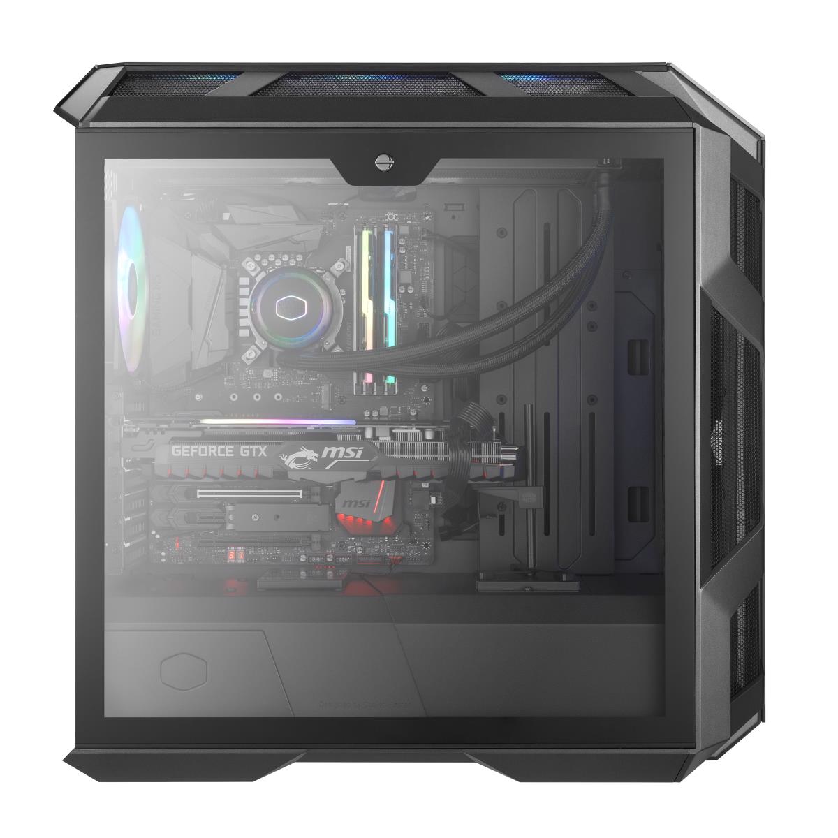 Cpu Chassis Mastercase H500m Midi Tower ATX Black