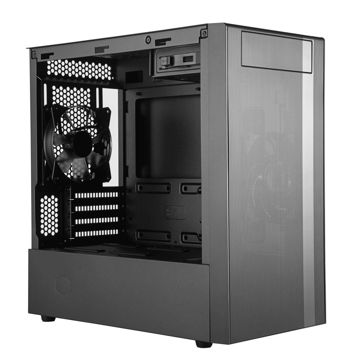 Cpu Chassis Masterbox Nr400 Mini Tower Black With Odd