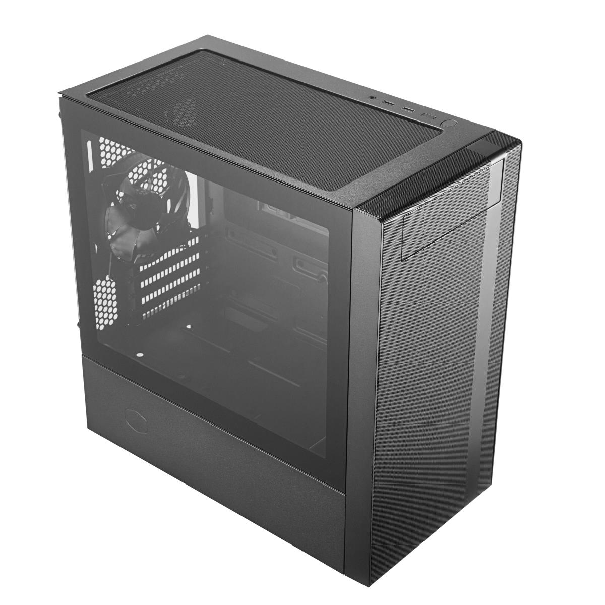Cpu Chassis Masterbox Nr400 Mini Tower Black With Odd