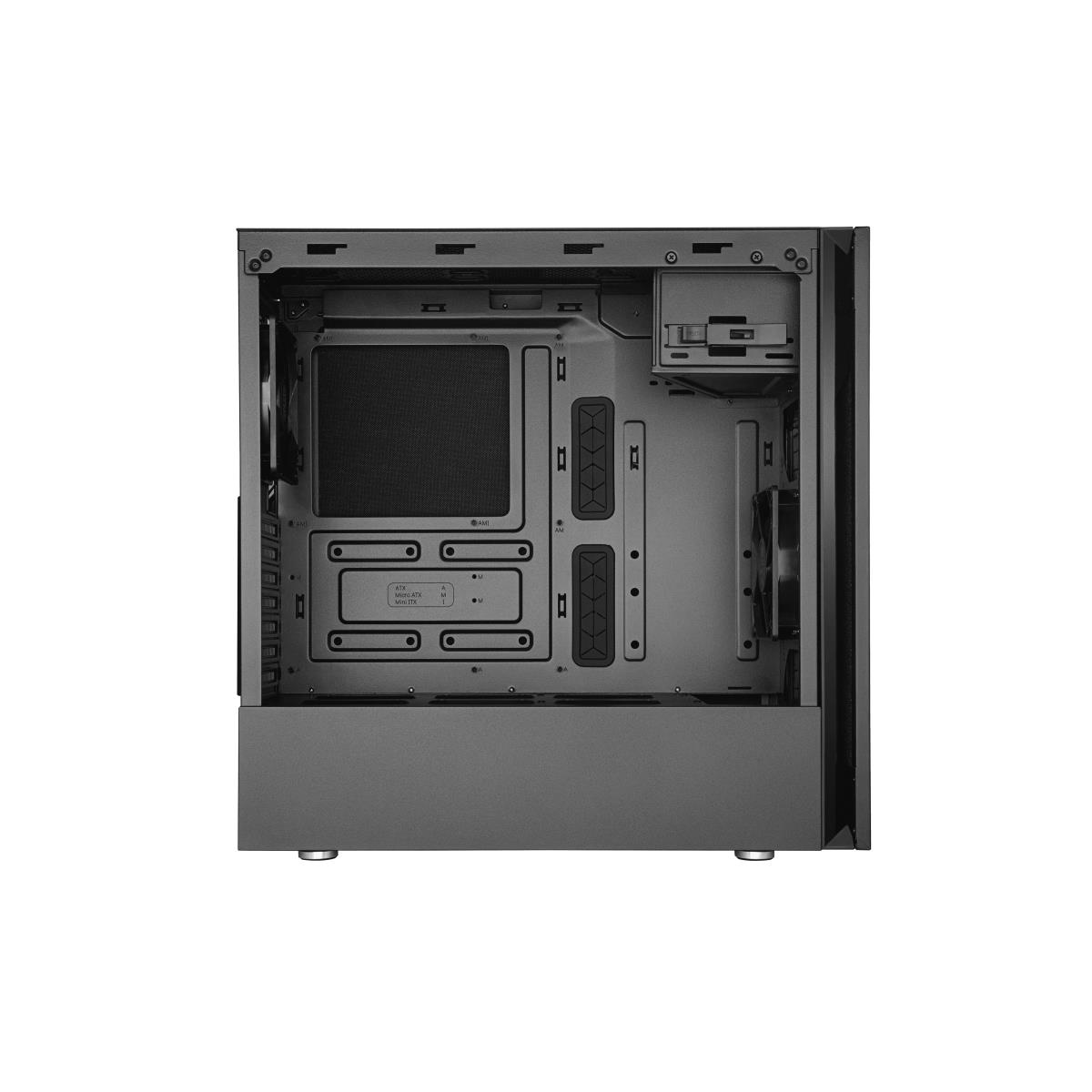 Cpu Chassis Silenco S600 Mini Tower Black With Tg