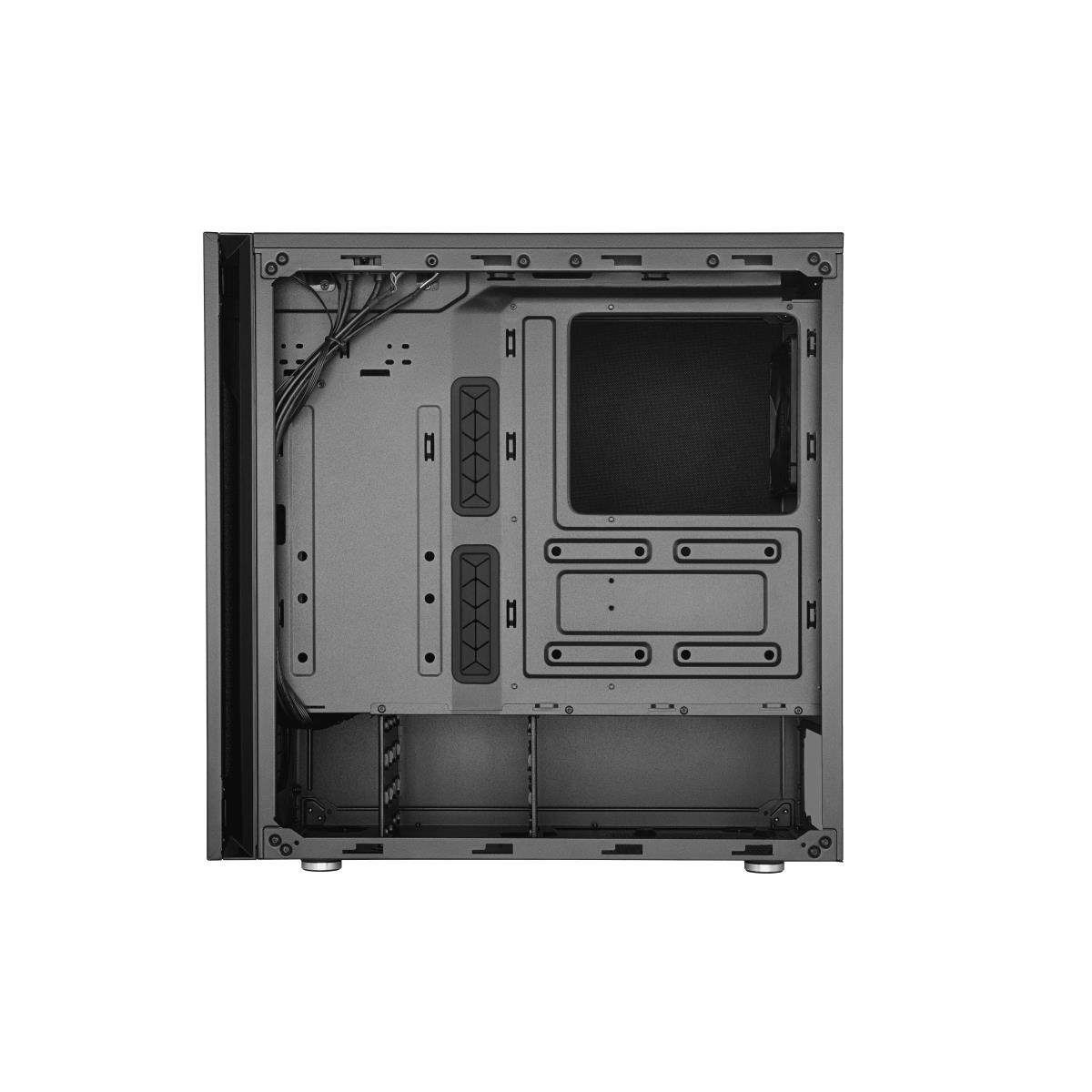 Cpu Chassis Silenco S600 Mini Tower Black With Tg
