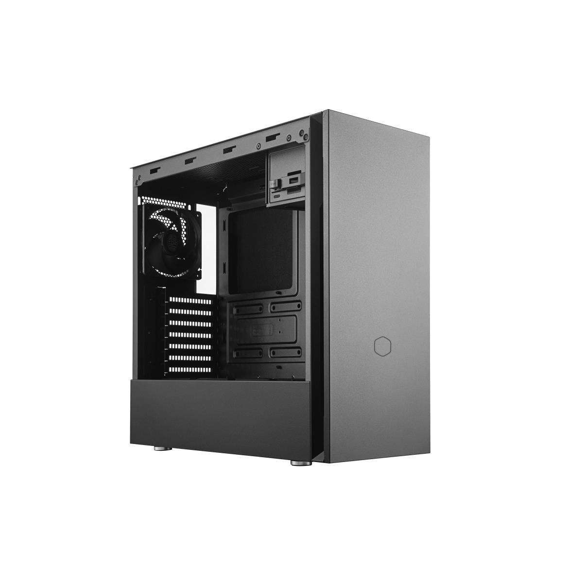 Cpu Chassis Silenco S600 Mini Tower Black With Tg