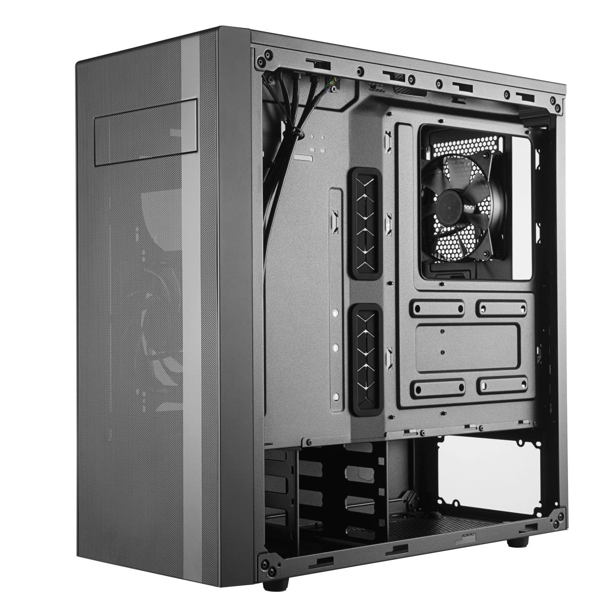 Cpu Chassis Masterbox Nr600 Mid Tower Black With Odd