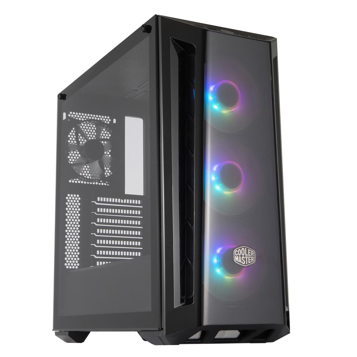 Cpu Chassis Mastercase Mb520 Mid Tower Black