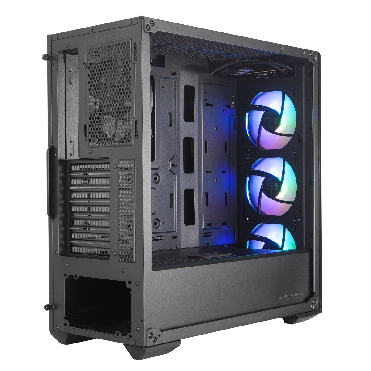 Cpu Chassis Mastercase Mb520 Mid Tower Black