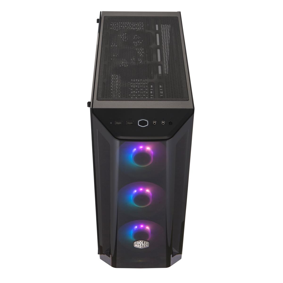 Cpu Chassis Mastercase Mb520 Mid Tower Black