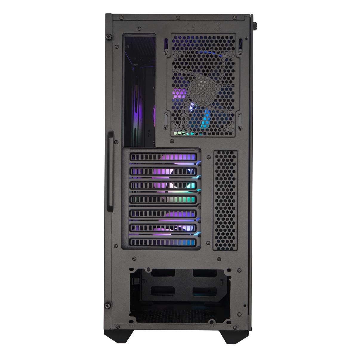 Cpu Chassis Mastercase Mb520 Mid Tower Black
