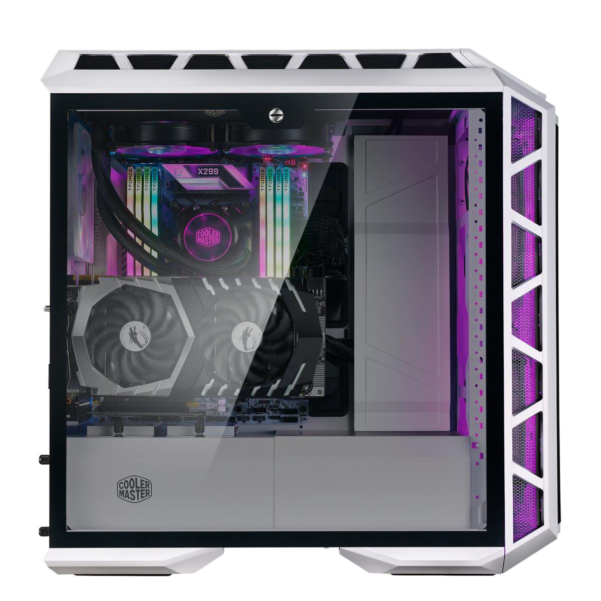 Cpu Chassis Mastercase H500p Mesh Edition Mid Tower ArGB White