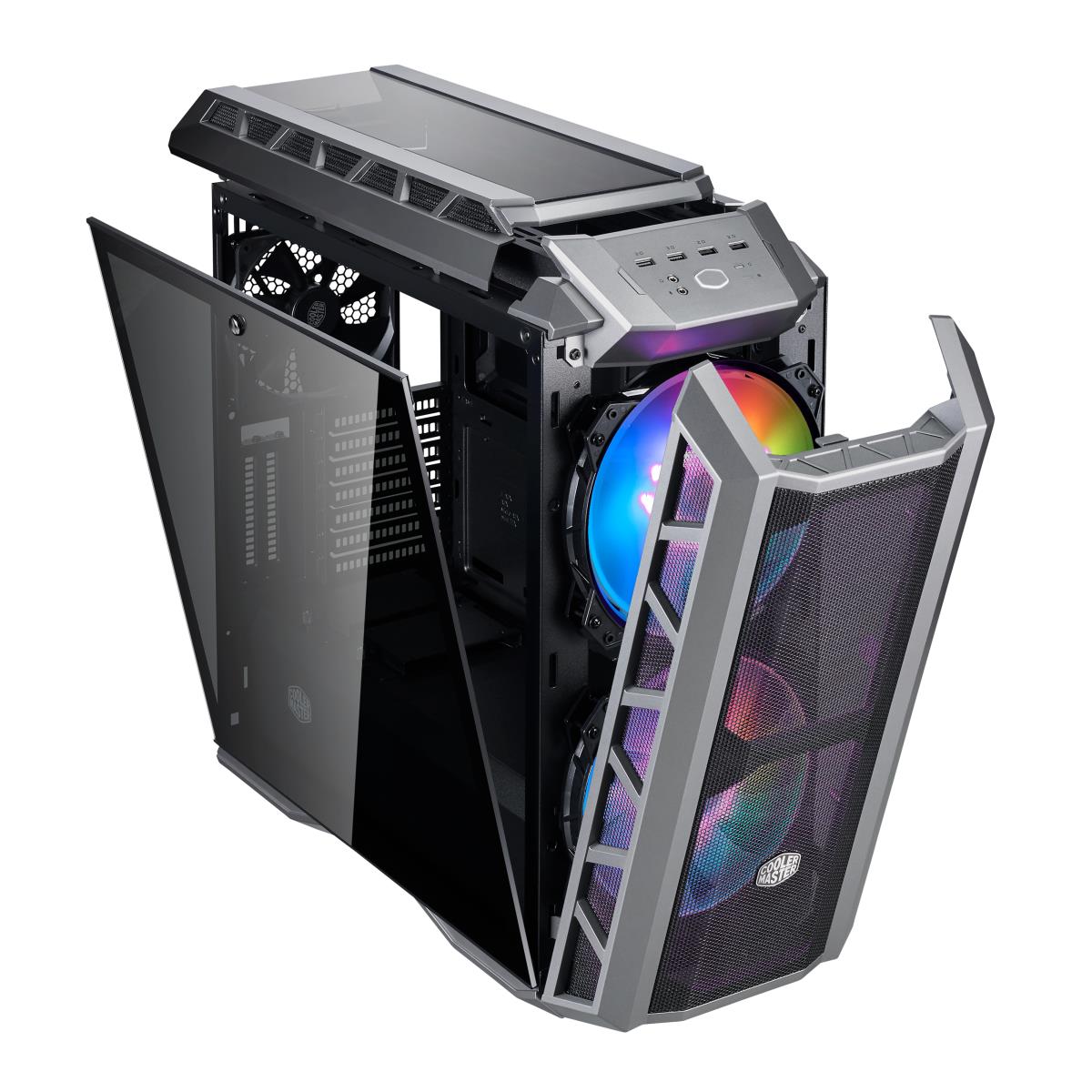 Cpu Chassis Masterbox H500p Mid Tower Mesh Edition ArGB Black