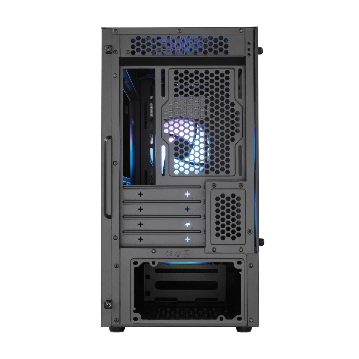 Cpu Chassis Masterbox Mb311l ArGB Mini Tower Black With HDD Cage