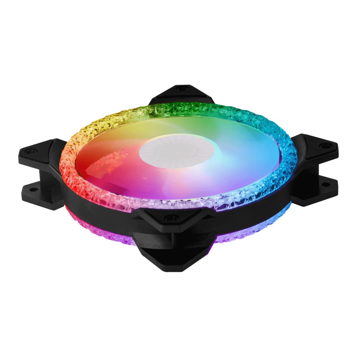 Cpu Cooler Masterfan Mf120 Prismatic 3 In 1 Rifle Bearing