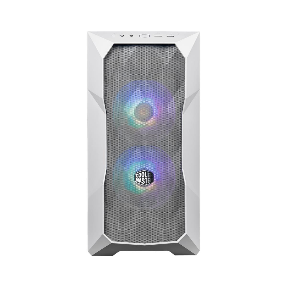 Cpu Chassis Masterbox Td300 Mesh Mid Tower White