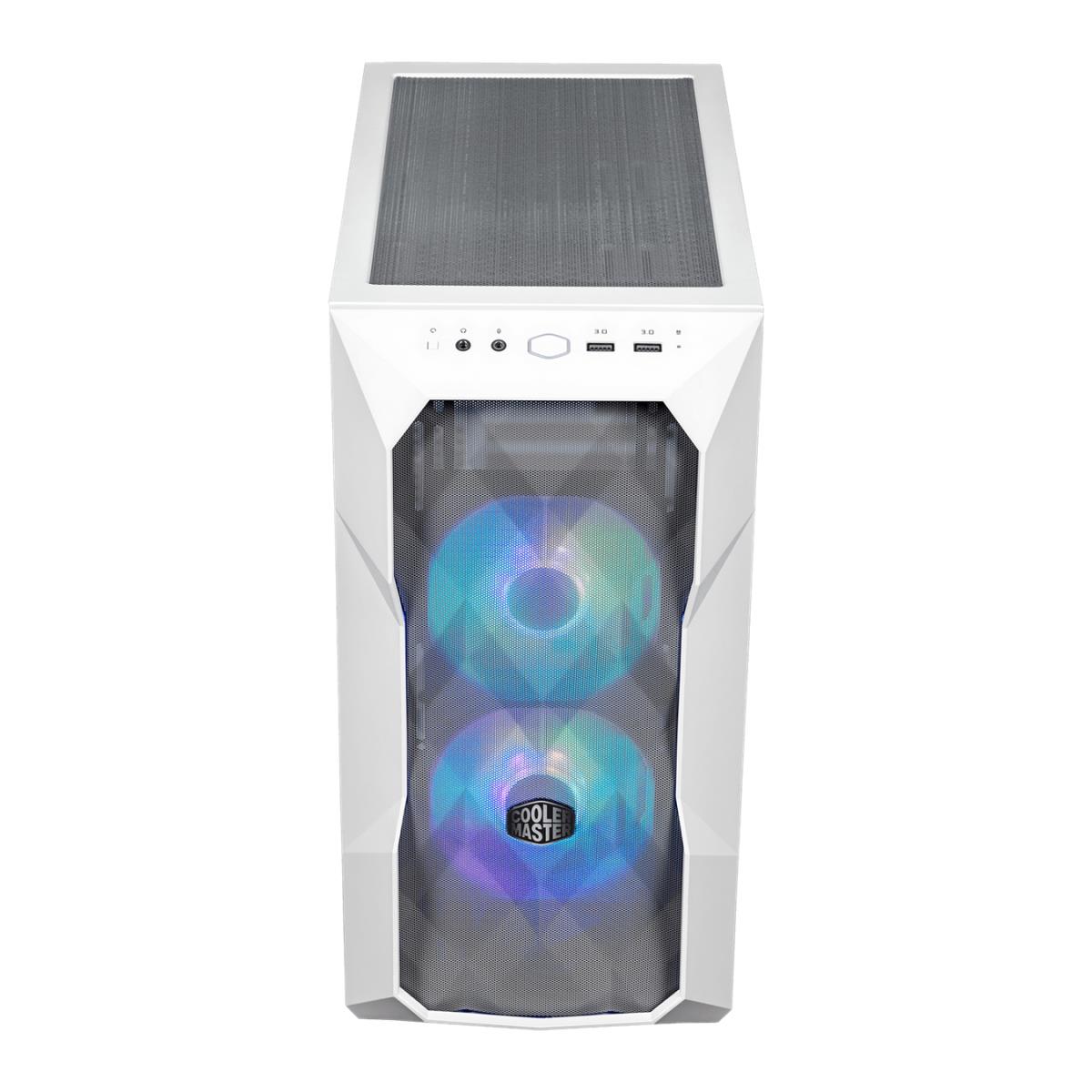 Cpu Chassis Masterbox Td300 Mesh Mid Tower White