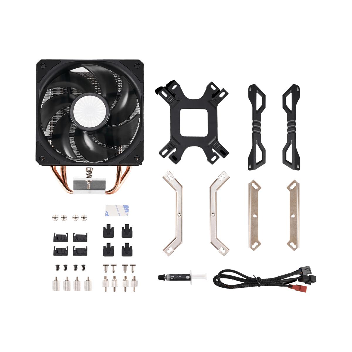 Cpu Cooler Hyper 212 Evo V2 Silver / Black Silver / Black With LGA1700
