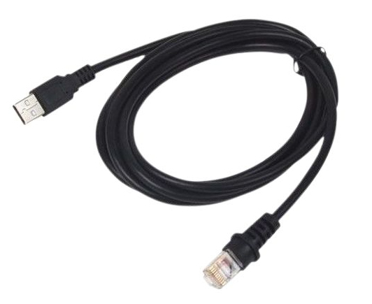 Cable USB Type A Pot Coil 2.4m