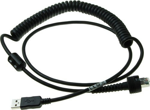 Cable Cab-553 USB Type A Coiled 2.4m Ip67