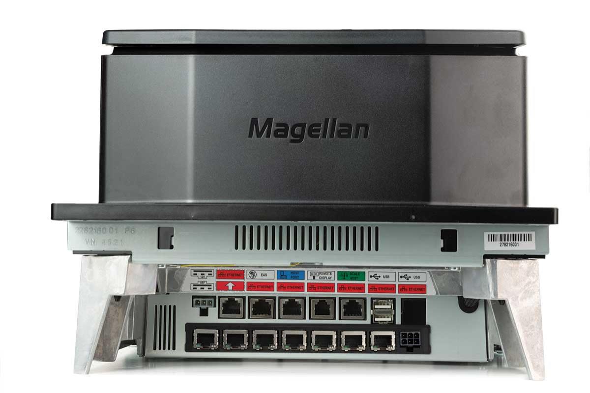 Magellan 9600i Scanner Only Adaptive Scale Ready Med Platter/flip-up Produce Rail/shelf Mount