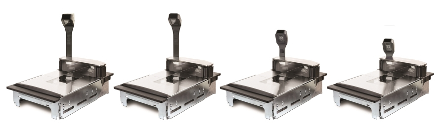 Magellan 9900i Scanner Only Long Platter/fixed Produce Rail/flange Mount W/ Scale Sentry