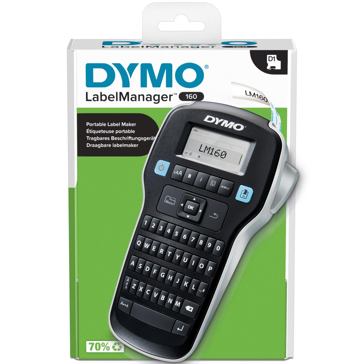 Labelmanager 160p - Label Printer - 12mm - Qwerty