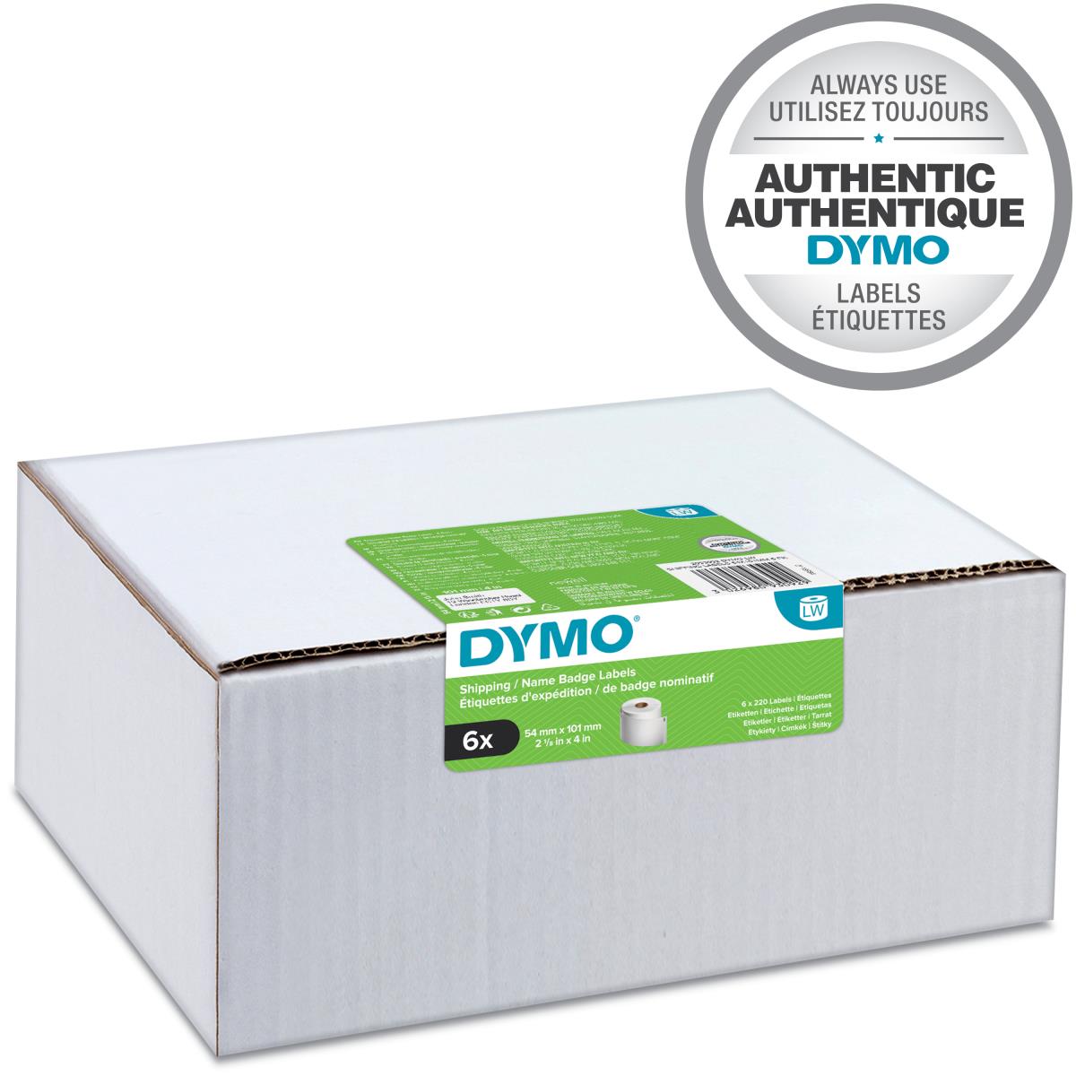 Labelwriter Shipping Labels 99014 54x101mm 6-pack