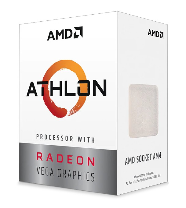 Athlon 3000g - 3.5 GHz - 2 Core - Socket Am4 - 5MB Cache - 35w - Vega 3 - Tray