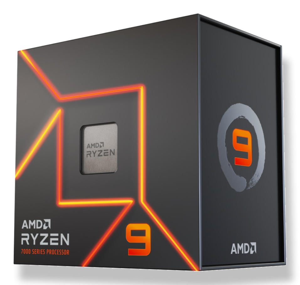 Ryzen 9 7900 - 5.40 GHz - 12 Core - Socket  AM5 - 76MB Cache - 65w - WOF