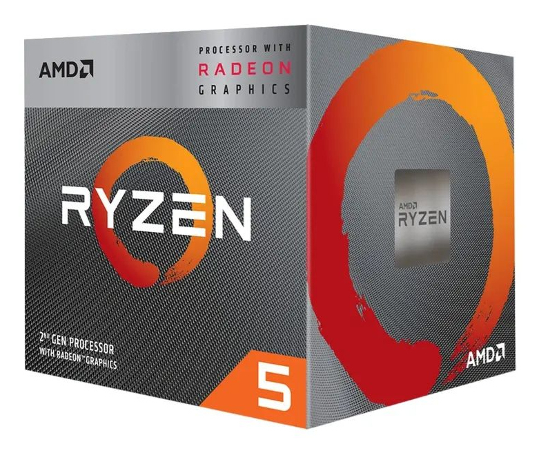 Ryzen 5 3400G - 4.20 GHz - 4 Core - Socket AM4 - 6MB Cache - 65W - RX VEGA 11