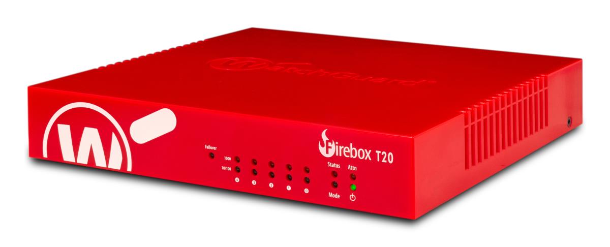 Firebox T20 With 1-yr Standard Support (ww)