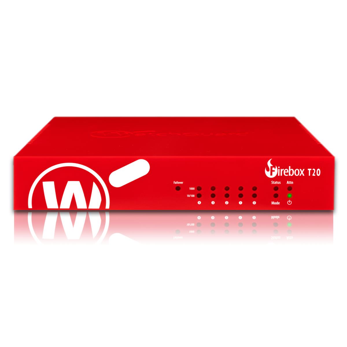 Firebox T20 With 1-yr Basic Security Suite (ww)