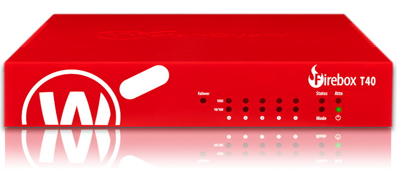 Firebox T40 With 3-yr Standard Support (eu)