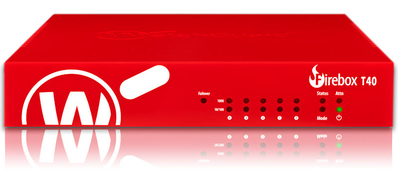 Firebox T40 With 3-yr Total Security Suite (eu)