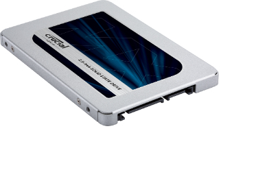 SSD - Crucial MX500 - 500GB - SATA 6Gb/s - 2.5in - 7mm (with 9.5mm adapter)