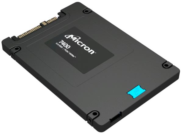 SSD - Micron 7400 MAX - 800GB - Pci-e Gen4 x4 NVMe - U.3