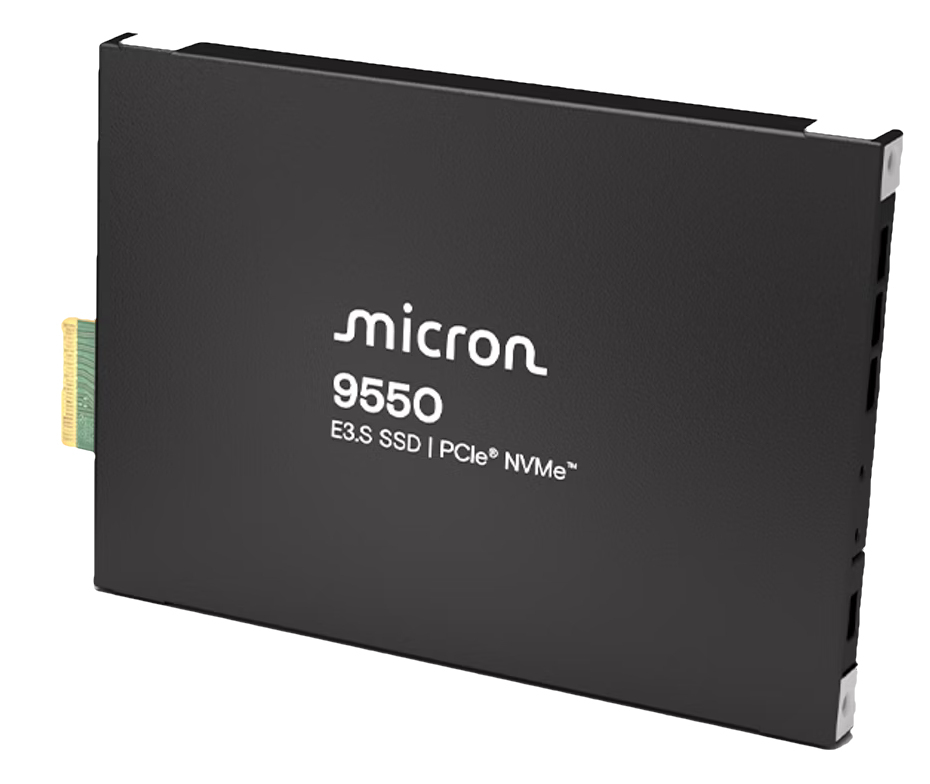 SSD - Micron 9550 MAX - 6.4TB - Pci-e Gen5 NVMe - E3.S