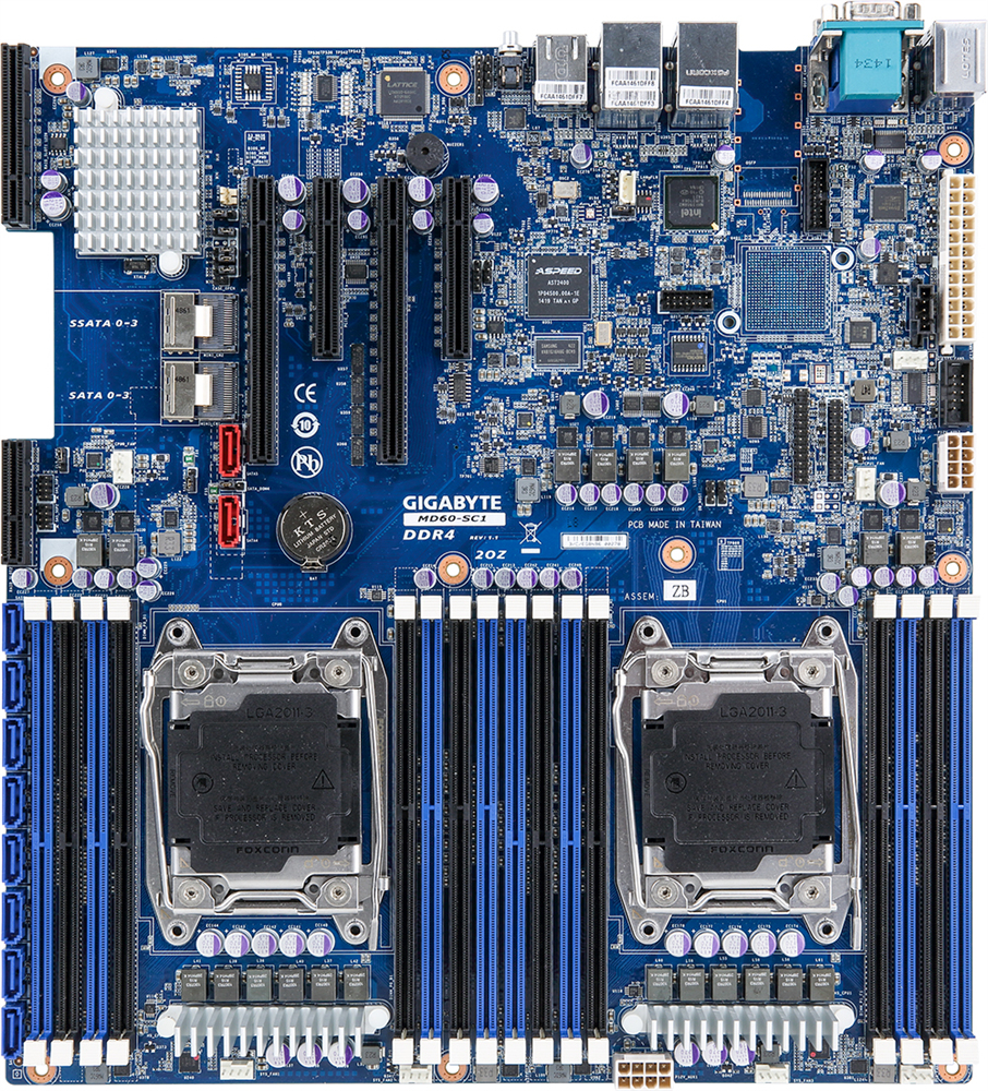 Server Motherboard - E-ATX - Intel Xeon Processor E5-2600 V3  - 9md60sc1mr-00