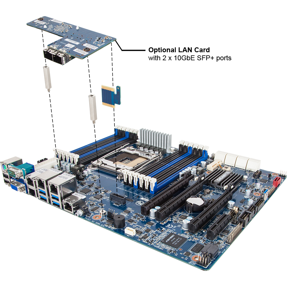 Server Motherboard - ATX - Intel Xeon Processor E5-1600 & E5-2600 V3 / V4  - Mu70-su0