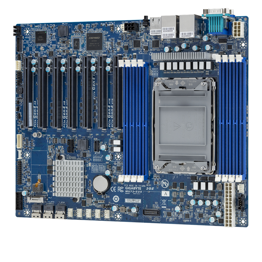 Server Motherboard - ATX - 3rd Gen. Intel Xeon Scalable Processors - Mu72-su0
