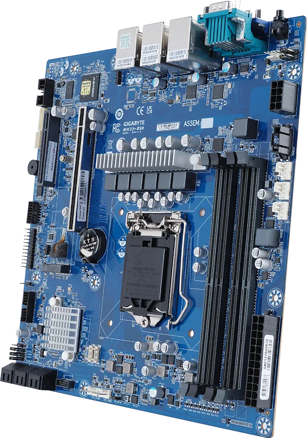 Server Motherboard - MATX - Intel Xeon E-2300 Series  - Mx33-bs0