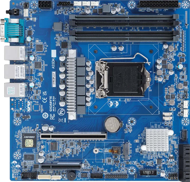 Server Motherboard - MATX - Intel Xeon E-2300 Series  - Mx33-bs0