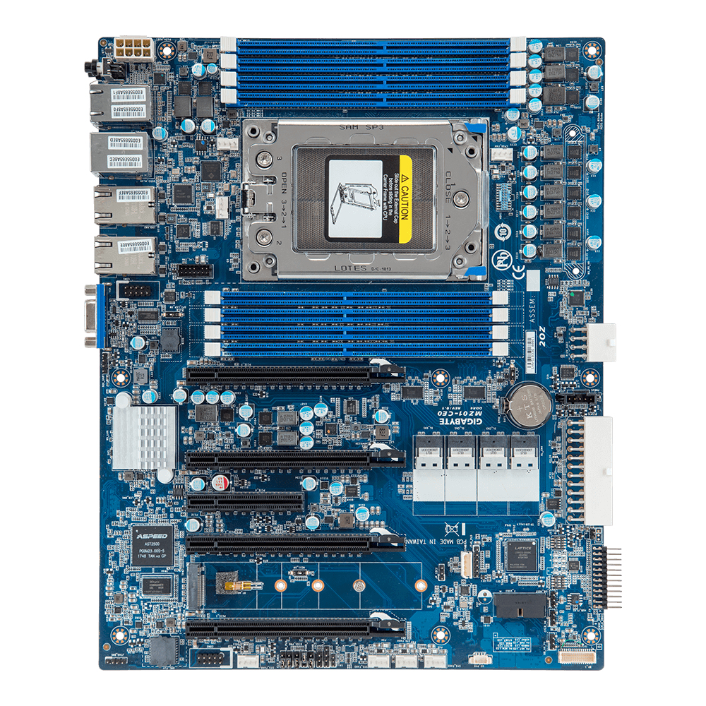 Server Motherboard - ATX - Amd Epyc 7001 Series - Mz01-ce0