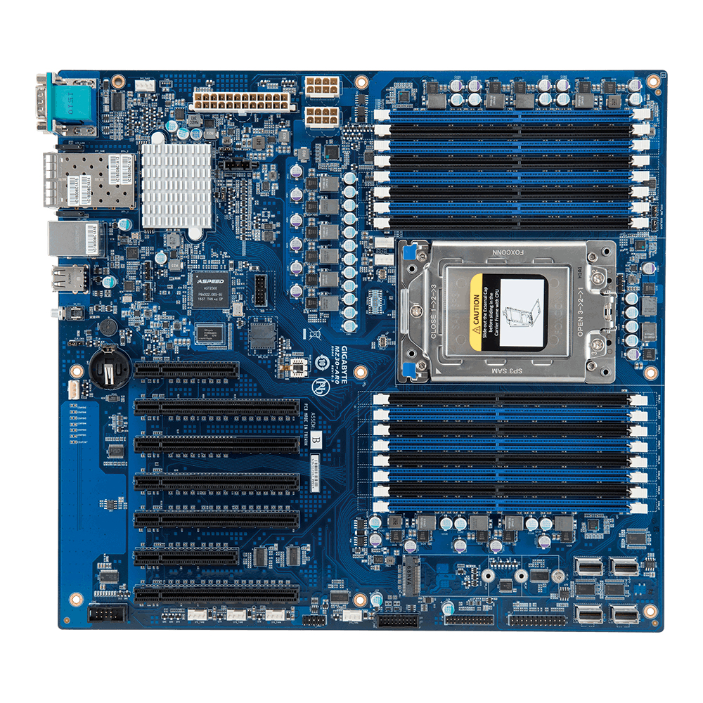 Server Motherboard - EATX - Amd Epyc 7003 - Mz31-ar0