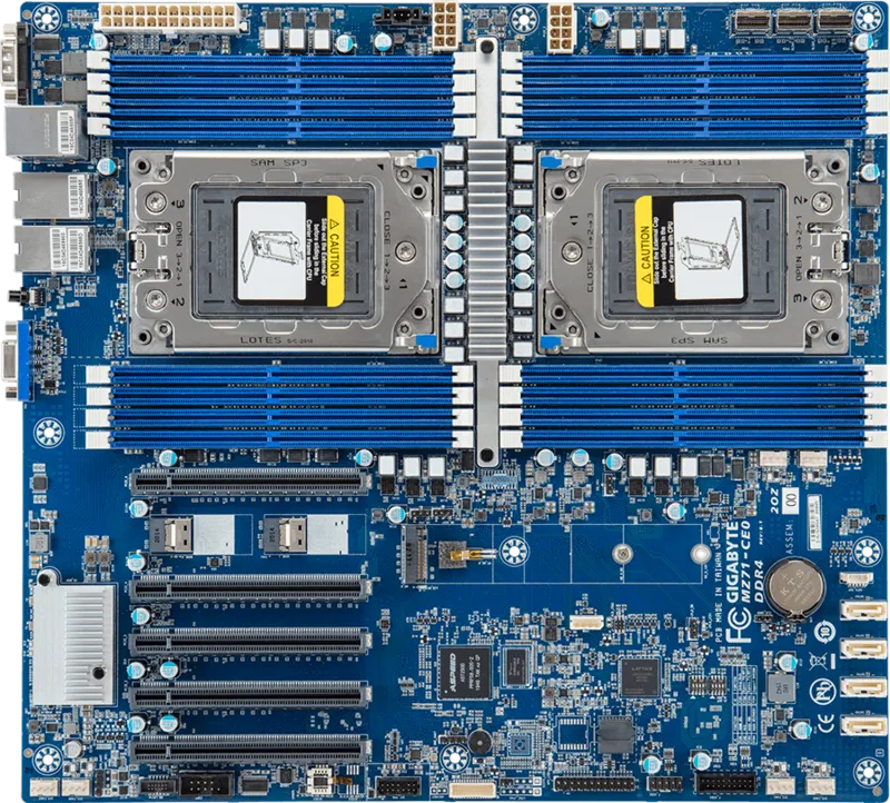 Server Motherboard - E-ATX - Dual Amd Epyc 7003 - Mz71-ce0