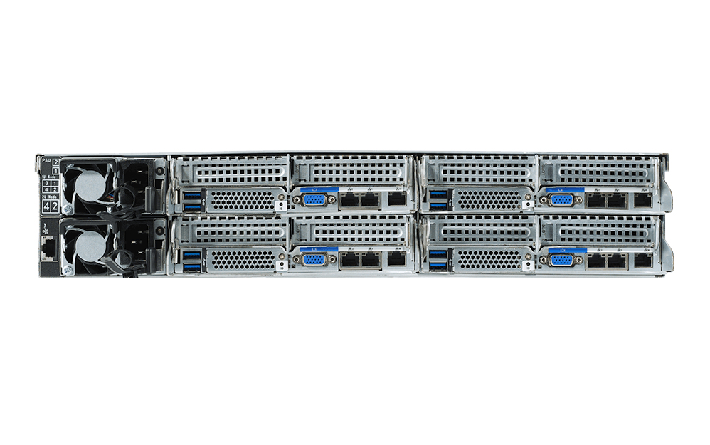Hci Server - Amd Barebone H252-z10 2u4n 4cpu 32xDIMM 24xHDD 4xPci-e 2x2200w