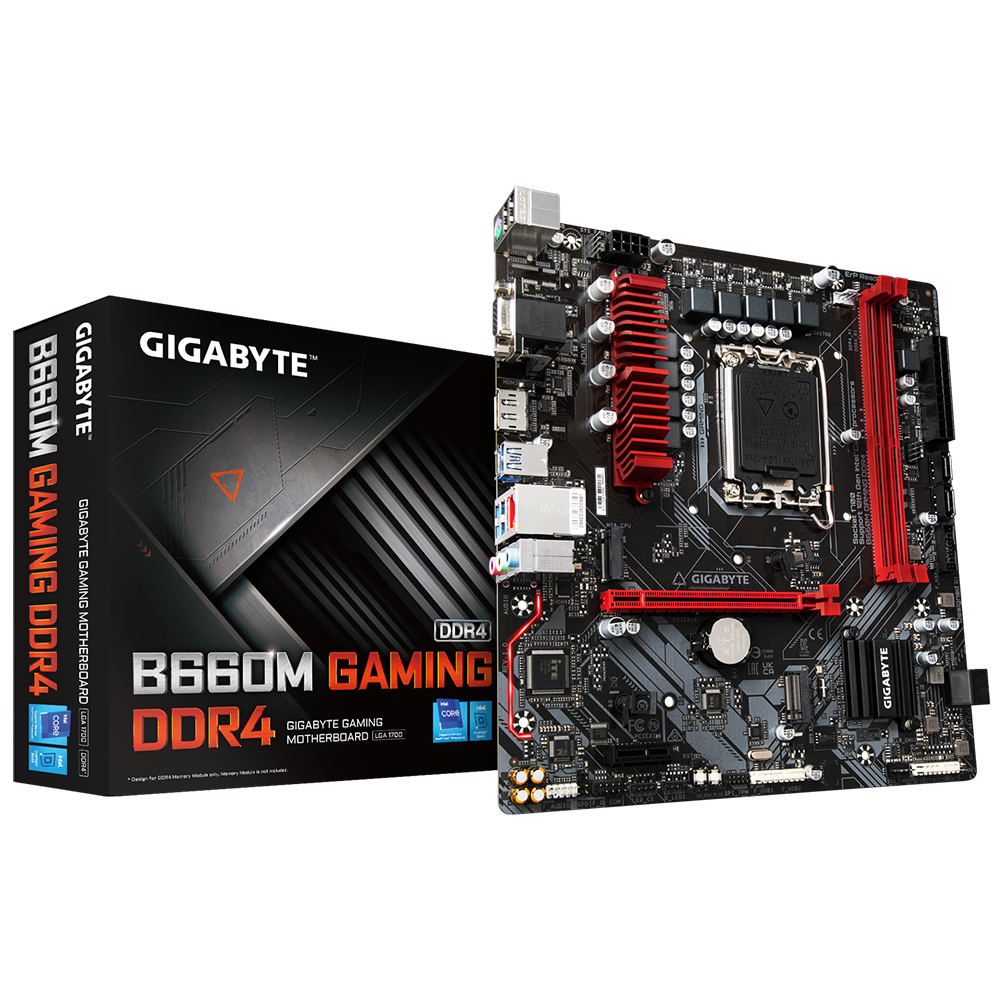 Motherboard MATX LGA1700 Intel B660m Ex 4ddr4 64GB - B660m Gaming Ddr4