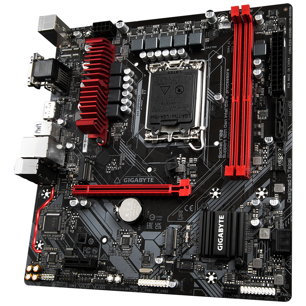 Motherboard MATX LGA1700 Intel B660m Ex 4ddr4 64GB - B660m Gaming Ddr4