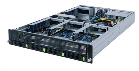 Rack Server - Arm Barebone G242-p35 2u 1xcpu 16xDIMM 4xHDD 4xPci-e 2x1600w 80
