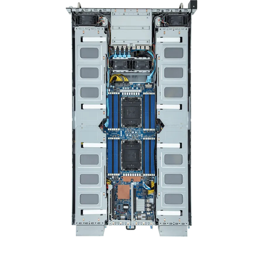 Hpc Server - Amd Barebone - G293-z22-aap1 2u 1cpu 12xDIMM 8xHDD 2x3000w